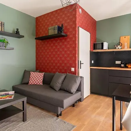 Апартаменты Le Carnot B1 Studio Cosy Et Chaleureux